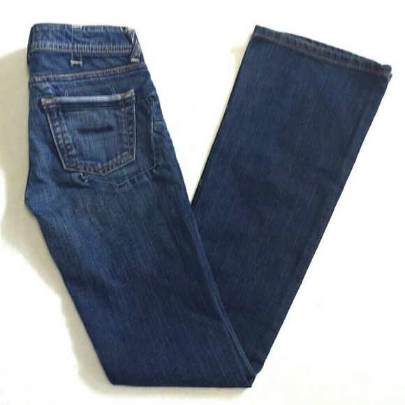 YANUK Mirage Dark Wash Bootcut Five Pocket Jeans - Picture 1 of 7